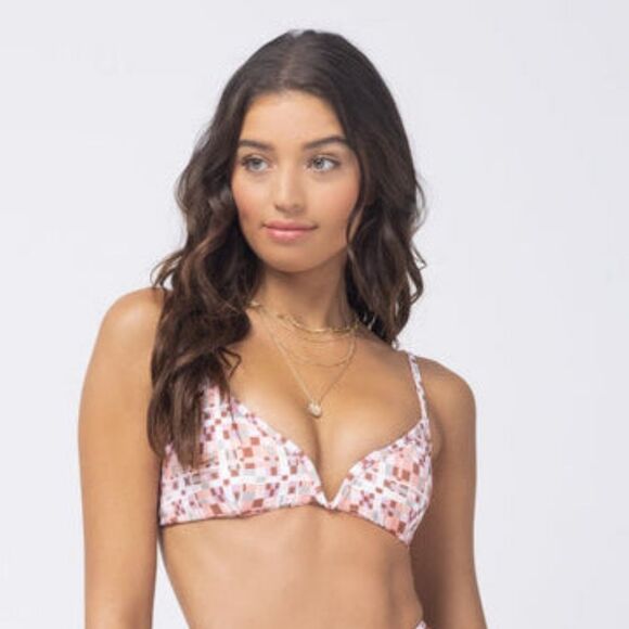 NWT L*Space Block Party  Helena Top and Camacho Bikini Bottoms M Top/S Bottom - Picture 2 of 7